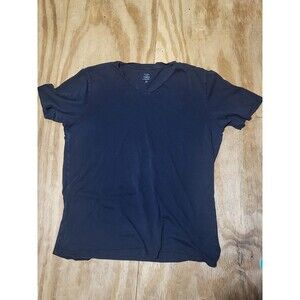 Flint and Tinder Short Sleeve V-Neck T Shirt, Men's XL, Made in USA @G9